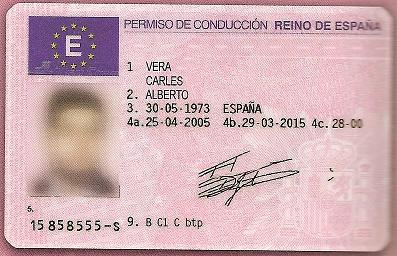 Perdida carnet de conducir que hacer